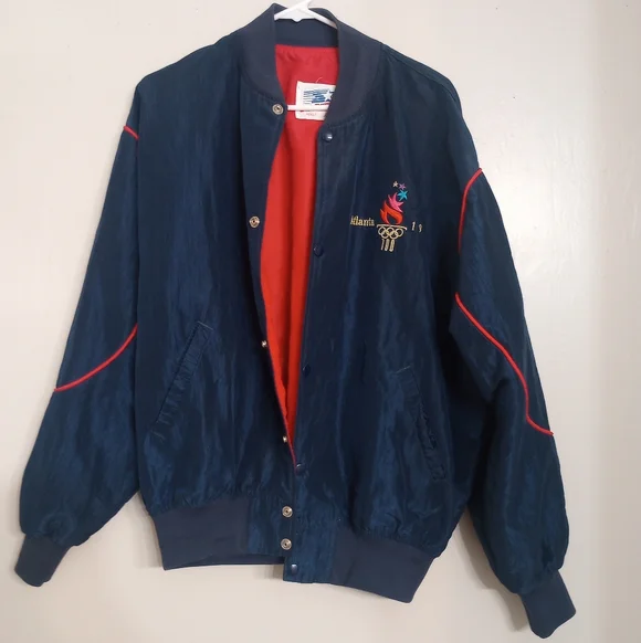Starter Vintage Atlanta Olympics 1996 Men's Jacket - Picture 3 of 9